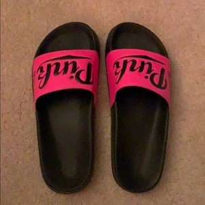 Pink Slides/Sandals Size L